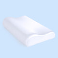 Hombys Satin Pillow Case for Contoured Support - Zippered Pillow Cover for Neck - Silky, Smooth and Breathable, 20"x12.5"x4", Pure White 5…