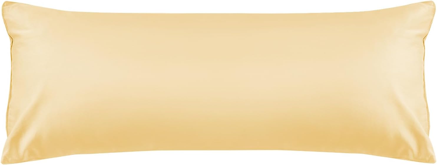 Warmstar Cotton Body Pillow Cover 1 Pack, 600 Thread Count Body Pillow case 20"x54", Long Body Pillow Case Cover Soft Breathable with…
