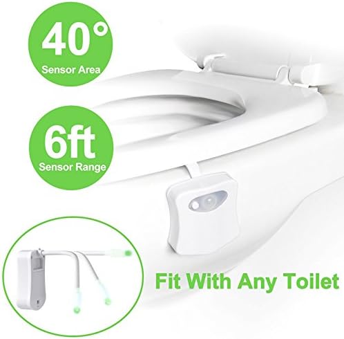 4 Pack Color Changing Toilet Night Light Motion Sensor Led Toilet Motion Activated Led Washroom Night Lamp(16 4)