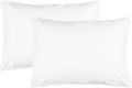 FEATHER & STITCH NEW YORK 100% Cotton 2 Piece Queen Pillow Cases, 300TC Ultra-Soft Pillowcases with Envelope Closure, Wrinkle- Fade…