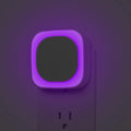 Yunlex 2 Pack Purple Night Light, Gentle Eye-comfort with Dimmable Soft Glow & Indirect Reflection, Auto Dusk to Dawn Sensor, Plug in…