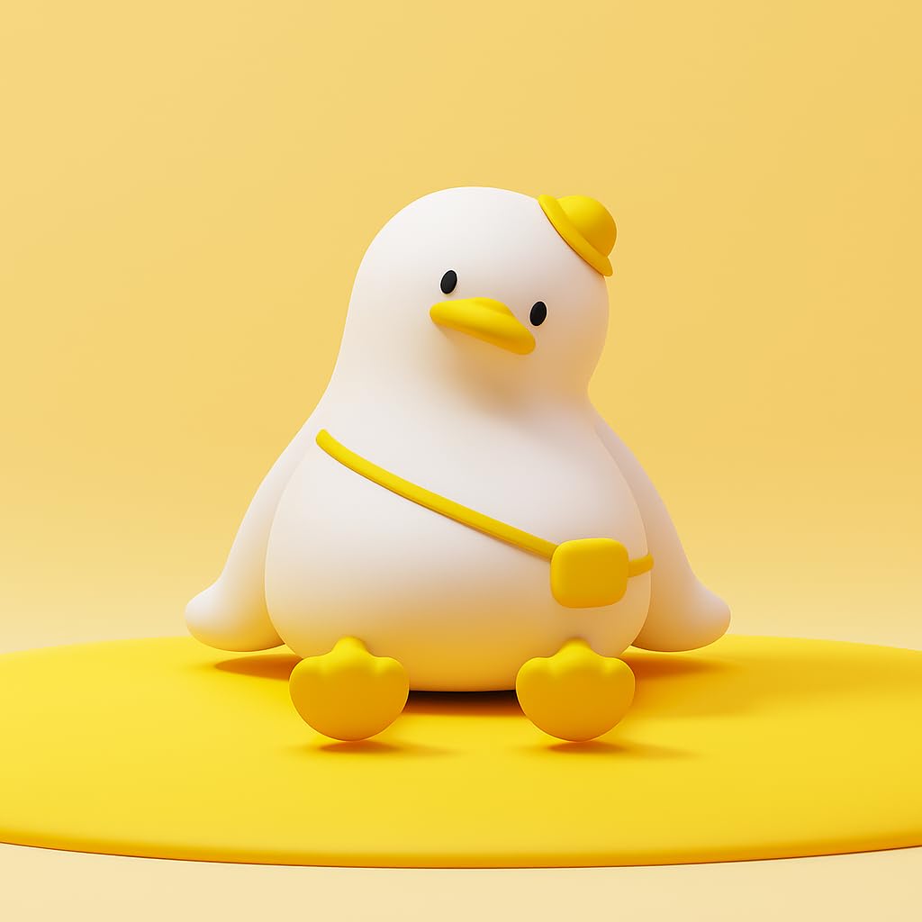 Atsuinightlight ATSUI Duck Night Light, Cute LED Squishy Novelty Animal Night Lamp, Food Grade Silicone, 3 Level Dimmable Rechargeable Nurs…