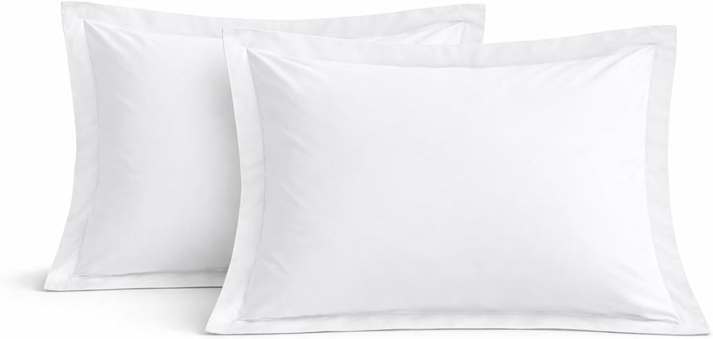 King Pillow Sham 20x36 Size, Set of 2 Long Staple 100% Egyptian Cotton Pillow Protector - Cushion Cover/Case Home Decorative - Hotel…