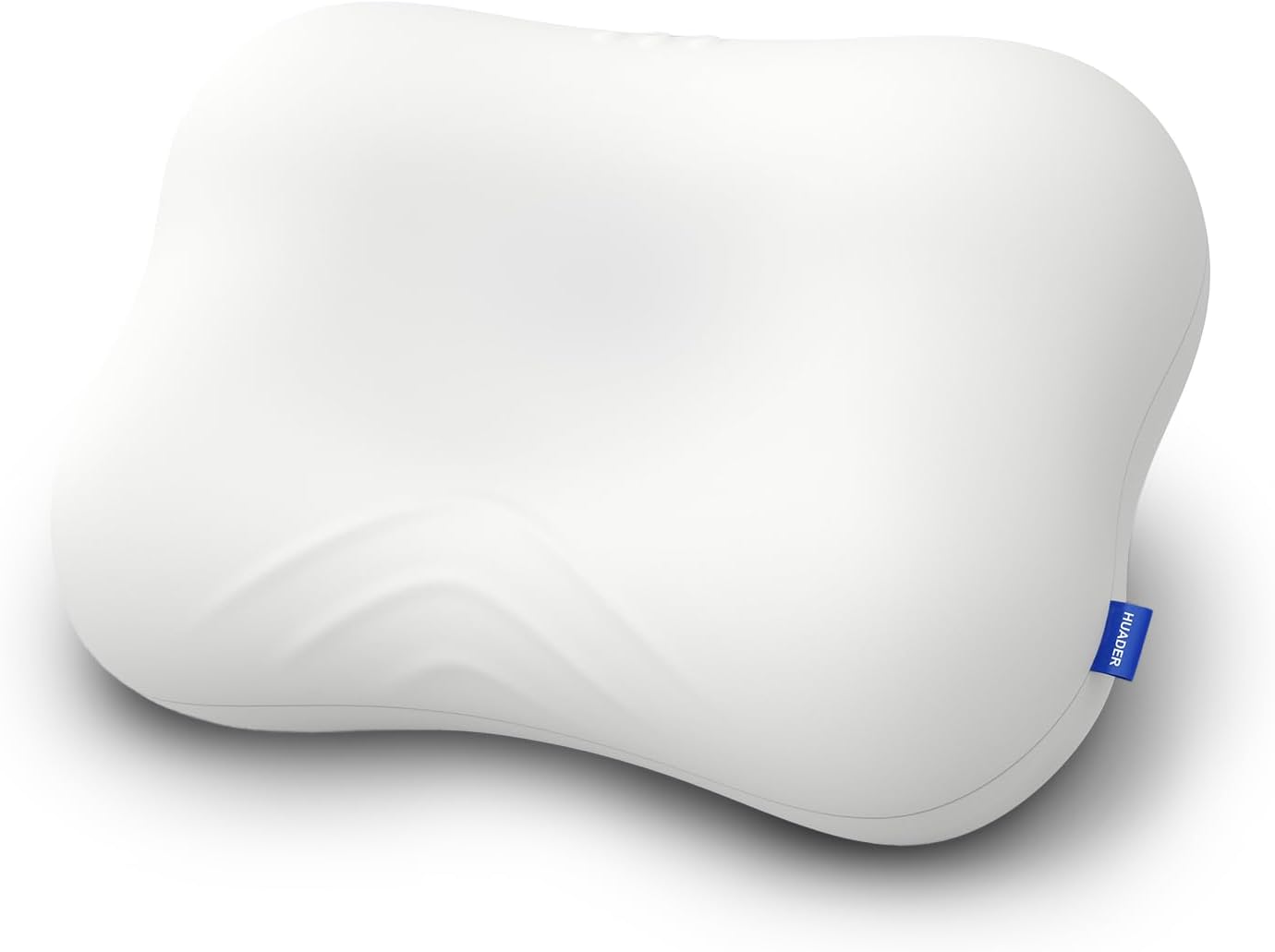 Huader Cervical Pillows for Neck, Cooling Memory Foam Hypoallergenic Pillow for Side, Back & Stomach Sleepers – Ergonomic Neck Support, fo…