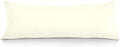 Body Pillow Cover 20x54 Body Pillow Case 100% Egyptian Cotton Hotel Quality 1-Pieces Ivory Body Pillow Cover Premium 600 Thread Count…