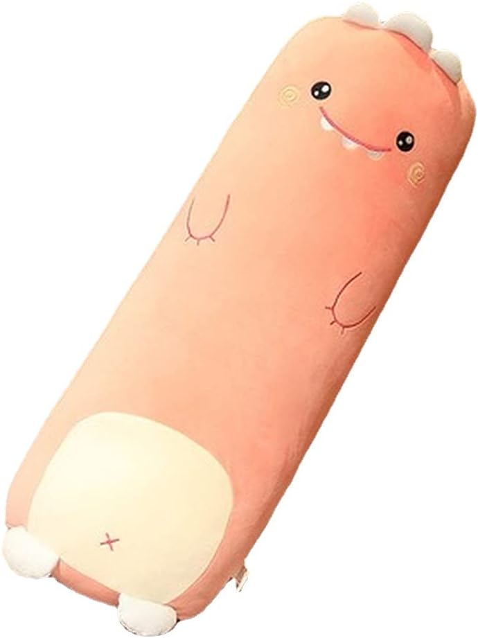 Long Plush Cute Body Pillows 39" Cuddle Stuffed Animal Shaped Bed Body Pillows Soft Cotton Plushies Doll Toy Gifts (Dinosaurs, 39 Inch)