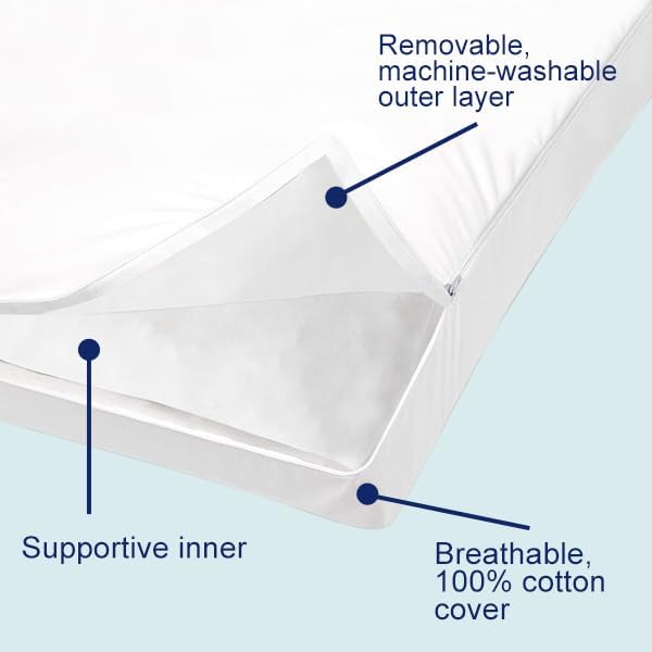 ACCURATEX Hybrid Pillow for Sleeping, Adjustable Shredded Memory Foam Pillow Core with Fluffy Down Alternative Fill Removable Cotton…