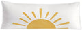 Boho Cute Sun Sunshine 20x54 Body Pillow Cover, Boho Sunshine Nursery Decor, Kids Room Decor, Modern Horizontal Sun Sunset Sunrise…