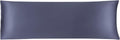 uxcell Body Pillow Cover, 20x60 Inch Slate Gray Silky Satin Body Pillowcases for Hair and Skin, Soft Cooling Smooth Pillow Case with…