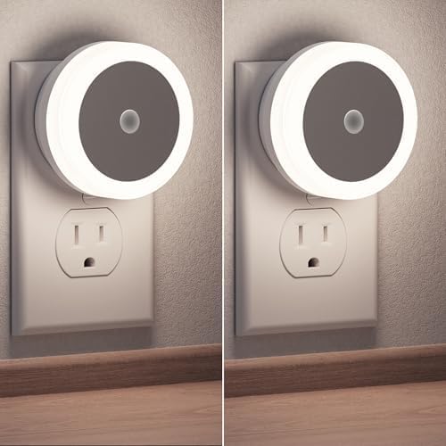 Briignite Night Lights Plug into Wall, [4Pack], Nightlight with Light Sensors, LED Night Lights for Kids Room, Baby Night Light, Bathroom…