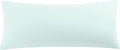 uxcell Soft Microfiber Body Pillow Cover with Zipper Closure, Long Pillow Cases for Body Pillows Weave for 90 GSM Polyester, Silver Gray Bo…