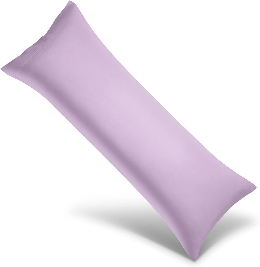 WishSmile Body Cooling Pillowcase Long Pillow Case Breathable Cool Silky Soft Rayon Derived from Bamboo Fabric, Hair and Skin Friendly, Light…