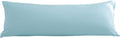 Evolive 300 Thread Count 100% Cotton Body Pillow Cover, 21" x 54", Soft Breathable Replacement Pillow Case with Hidden Zipper Closure (Ligh…