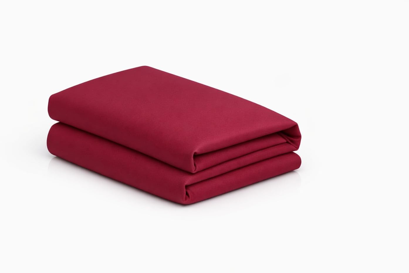 MoonRest ® Wedge Pillow Cover 100% Cotton, Zippered Wedge Pillow Case Protector, Soft, Breathable & Hypoallergenic 25x25x12” - Burgundy Cot…