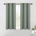 NICETOWN Modern Blackout Curtains Noise Reducing, Thermal Insulated and Privacy Room Darkening Drape Panels for Boy's Guest Room Door…