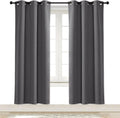 NICETOWN Blackout Curtain Blind for Bedroom Thermal Insulated Grommet Blackout Room Darkening Drape/Drapery (Single Panel, W42 x L72…
