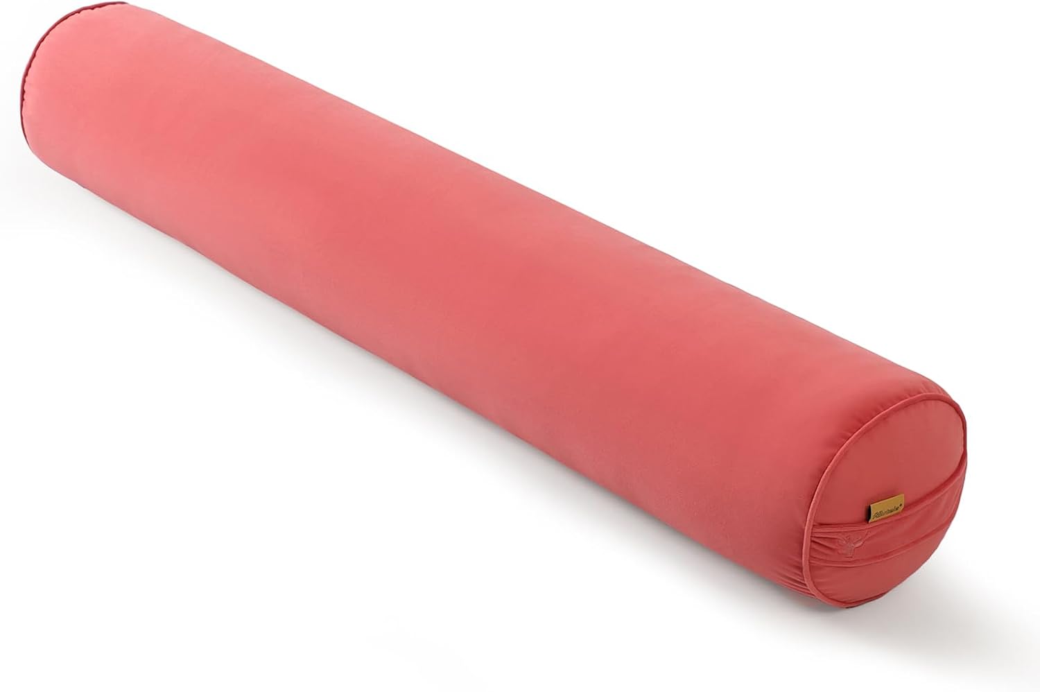 Body Pillow for Adults, Long Round Pillow, Big Cylindrical Pillow, Large Full Bolster Pillows for Side Sleepers (Coral Peach, 47.24"*7.87")