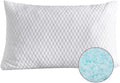NTCOCO Shredded Memory Foam Bed Pillows for Sleeping Standard Size, with Washable Removable Hypoallergenic Sleep Pillow for Back and Side…