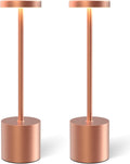 Cordless Table Lamps Rechargeable Set of 2, Portable LED Desk Lamp, 5000mAh Battery Powered Wireless Table Light - 3 Color Dimmable…
