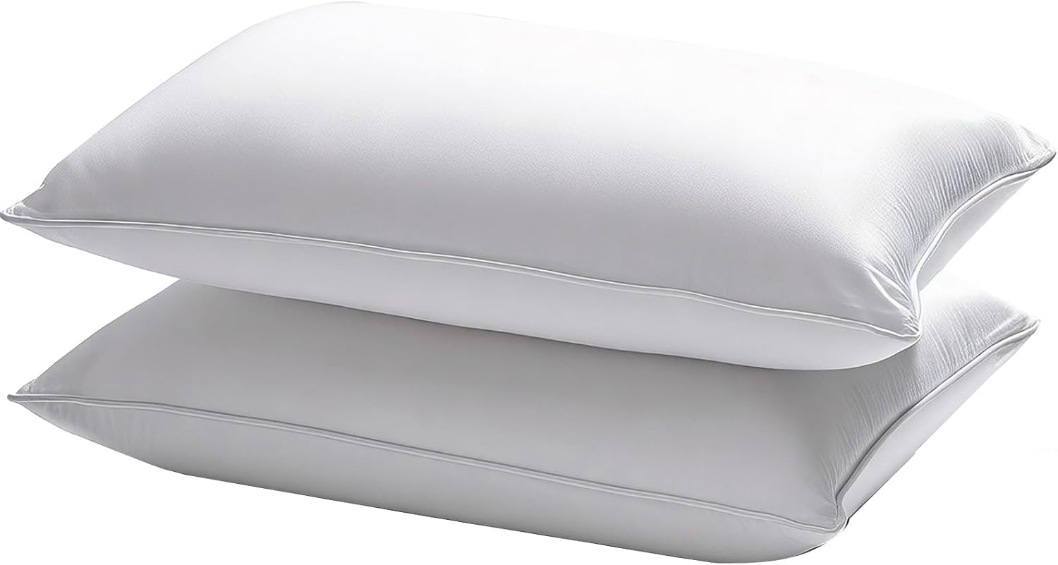 Waterproof Pillow Protectors Queen 20x28 Inches 8 Pack with Zipper Dust Proof Moisture Proof Sweat Proof Pillow Case Cover Protector Soft…