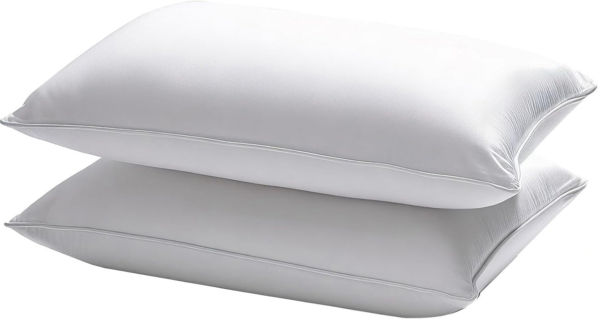 Waterproof Pillow Protectors Standard Size 20x26 Inches 6 Pack with Zipper Dust Proof Moisture Proof Sweat Proof Pillow Case Cover…
