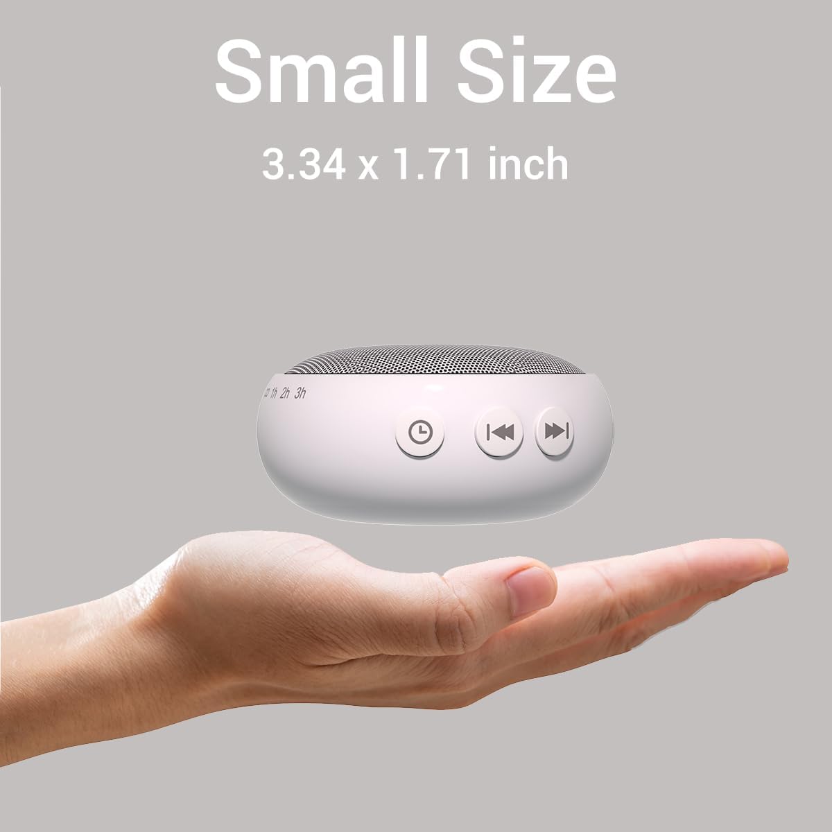 SoundMe Small Sound Machine Mini White Noise Machine for Baby Kids Adult with 32 Soothing Sounds 32 Volume Levels Sleep Brown Noise Machine…