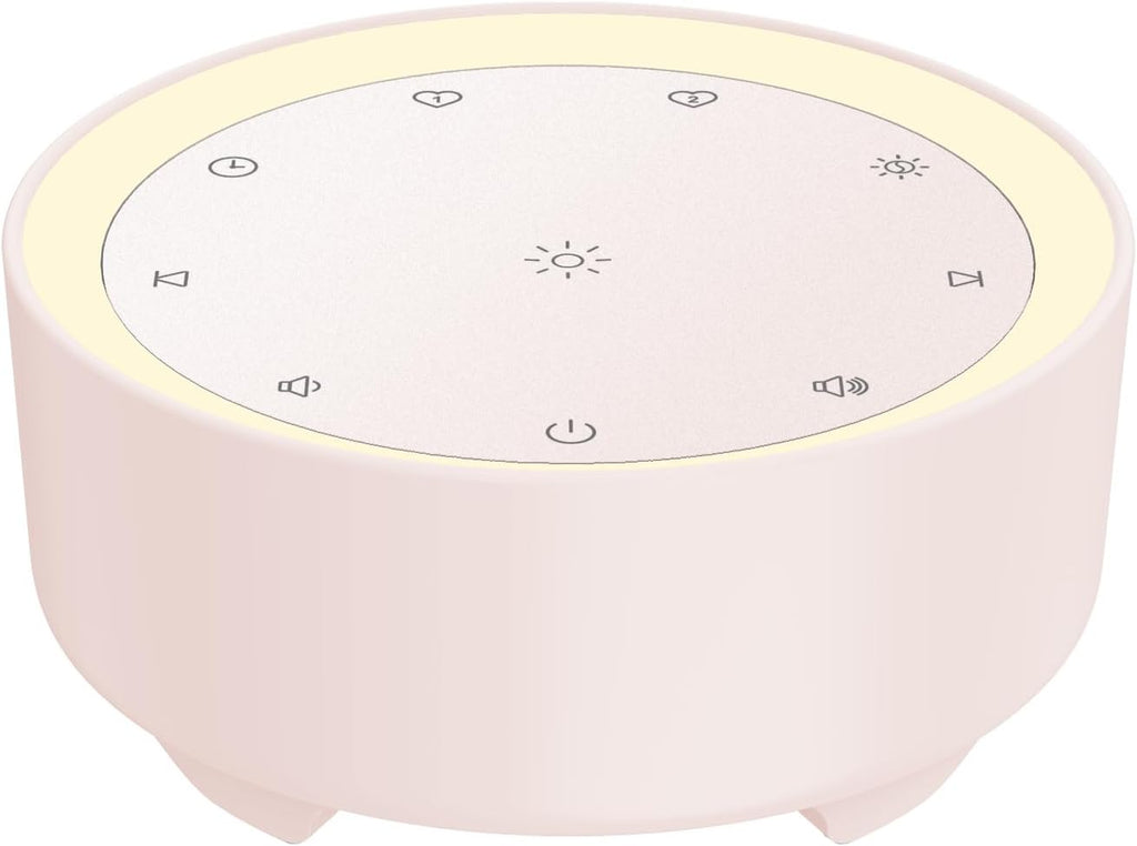 Kipcush® Kipcush White Noise Machine for Sleeping, 20 Soothing Sounds Including White Pink Brown Noise Fan and Nature