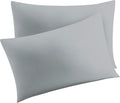 ShunjieHome Pillow Protector Queen Size 100% Egyptian Cotton Pillow Covers, 400 Thread Count Sateen Weave Cooling Pillow Cases with Zipper…