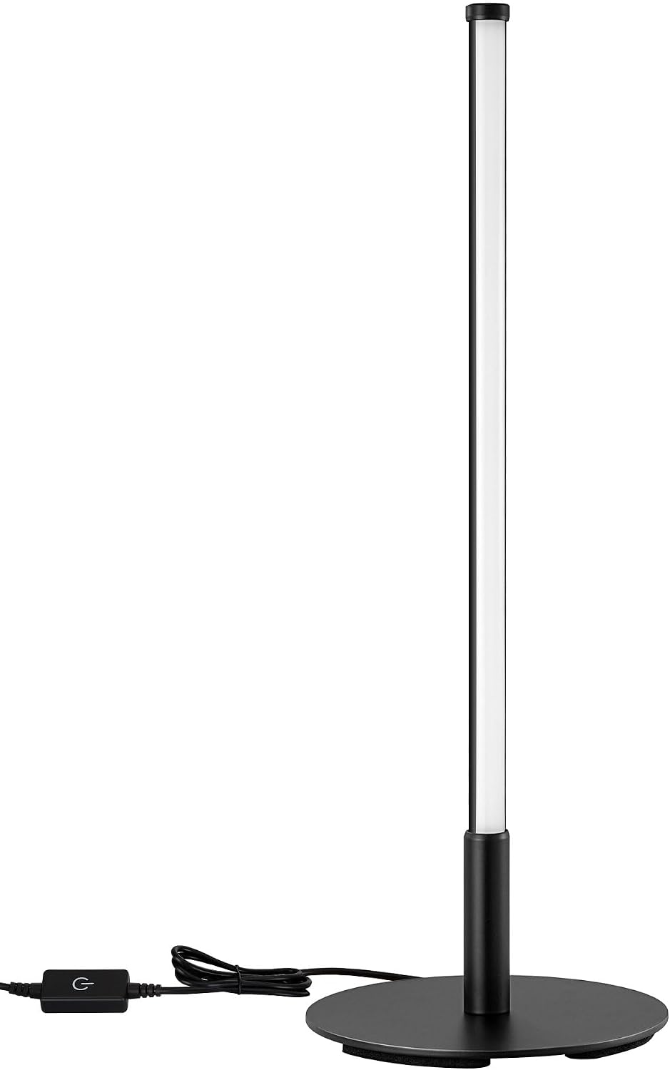 Edishine Upgraded LED Table Lamp, Stepless Dimmable Bedside Lamp with 3 Color Temperature, Modern Nightstand Lamp, Desk Lamp for Bedroom, L…