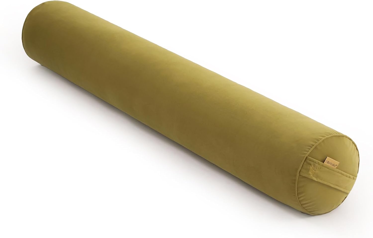 Body Pillow for Adults, Long Round Pillow, Big Cylindrical Pillow, Large Full Bolster Pillows for Side Sleepers (Golden Yellow, 47.24"*7.87")