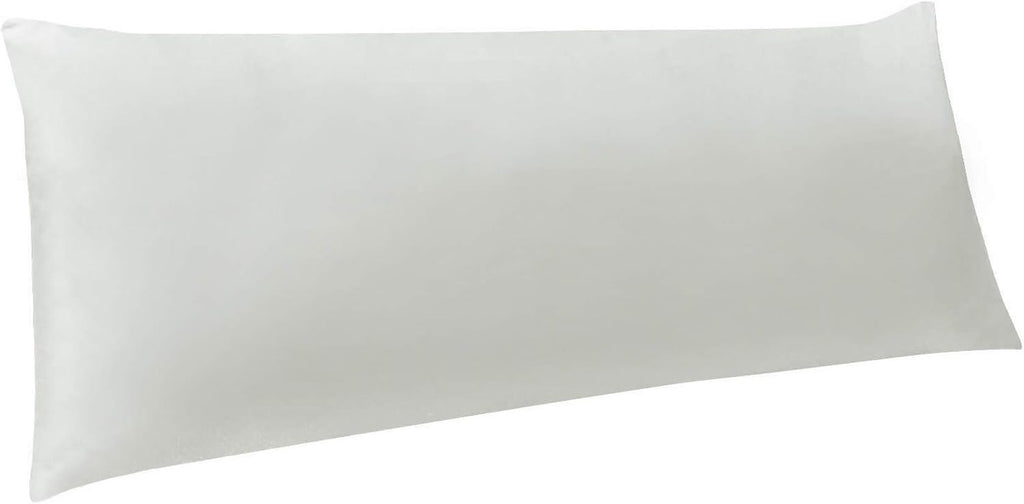 Ntbay Body Pillowcase - Brushed Microfiber 20x54 Pillowcase - Soft, Wrinkle-Free, Fade-Resistant, Stain-Resistant, Light Grey Body Pillow C…
