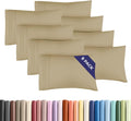 Standard Pillow Cases Set of 8 - Ultra Soft Hotel Quality Pillowcase Covers - Comfy, Cozy & Wrinkle Free - Shrink, Stain and Fade…