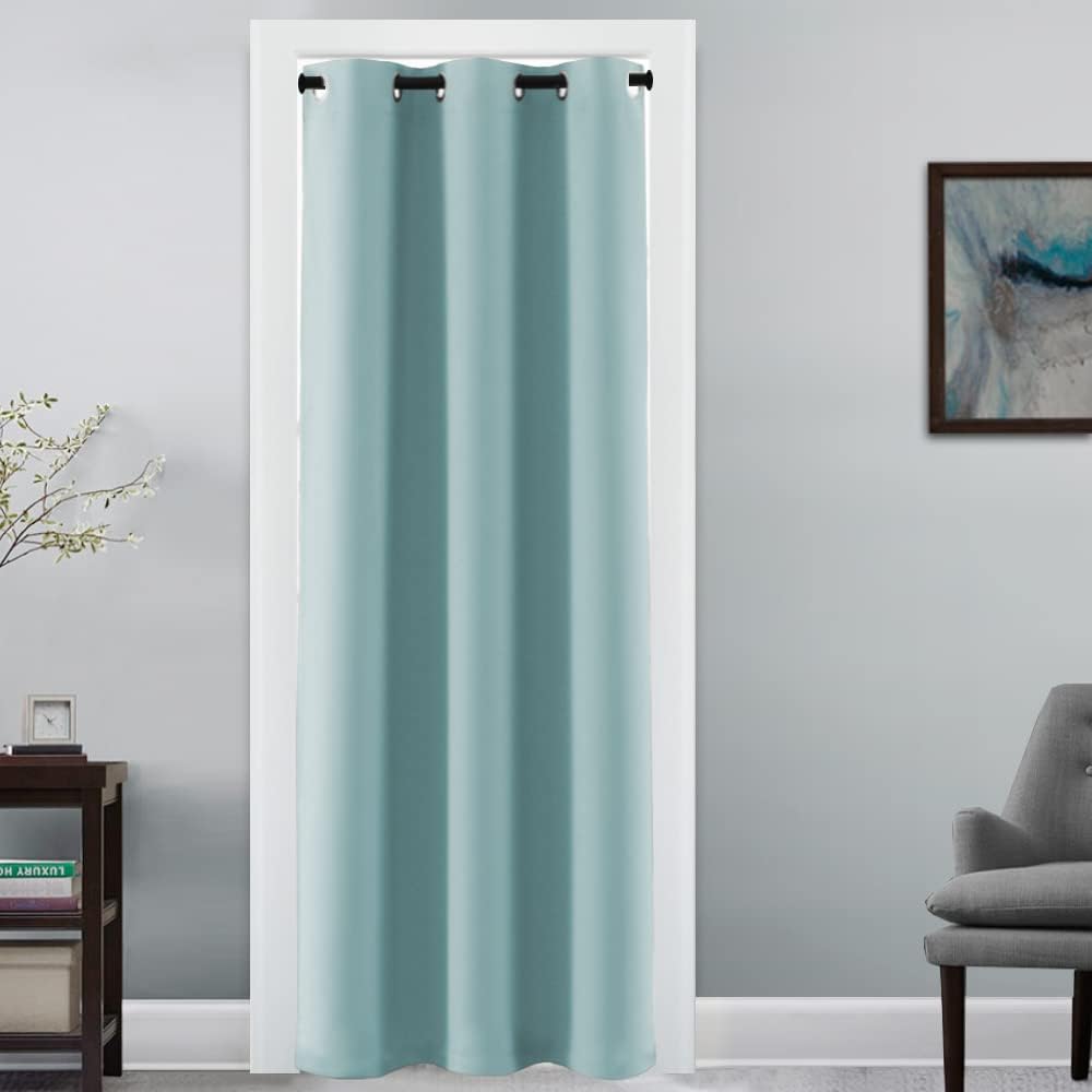 H.VERSAILTEX Doorway Curtain Blackout Closet Door Curtain Room Divider Window Treatment Curtain for Bedroom Thermal Insulated P…