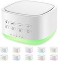 Magicteam White Noise Machine 10 Colors Lights and 25 Soothing Sounds Sleep Sound Machine with 5 Timers with Memory Feature Portable Sound…