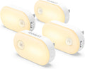 Lyridz Plug-in Night Light with Motion Sensor, 1-120 LM Stepless Adjustable Brightness LED Nightlights for Bathroom, Bedroom, Hallway…