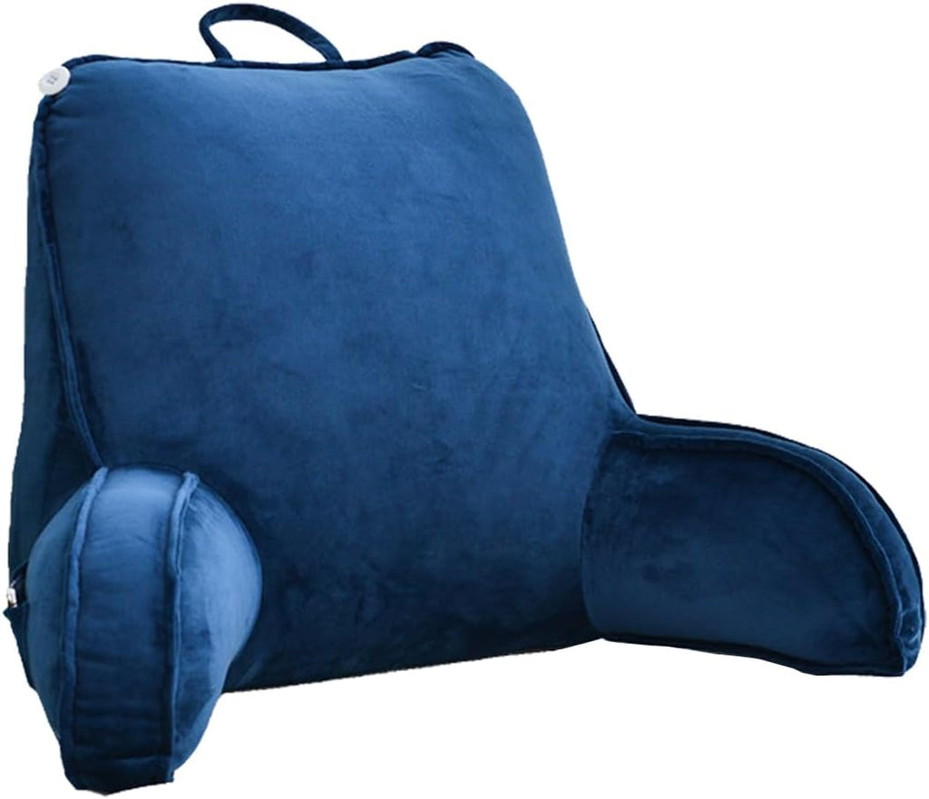 Bed Reading Pillow, Lying or Sitting Up, Back Pillow with Hand Support, for Bed/Sofa/Seat Reading, Mobile Phone, Gaming, TV Watching and…