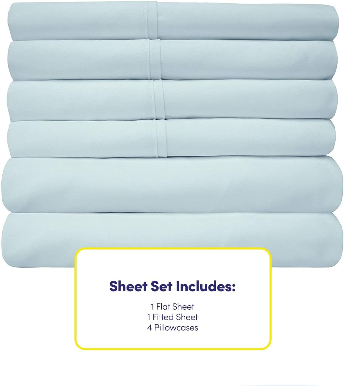 Cal King Size Bed Sheets - 6 Piece 1500 Supreme Collection Fine Brushed Microfiber Deep Pocket California King Sheet Set Bedding - 2…