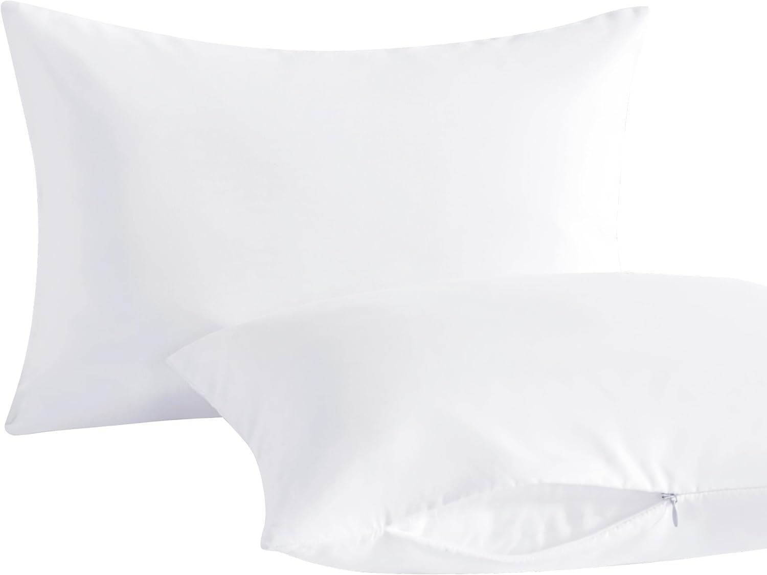 Ntbay 2 Pack Toddler Pillows with Pillowcases, Soft Cotton Down Alternative 13x18 with Microfiber Zippered Pillowcases for Sleeping in Crib…