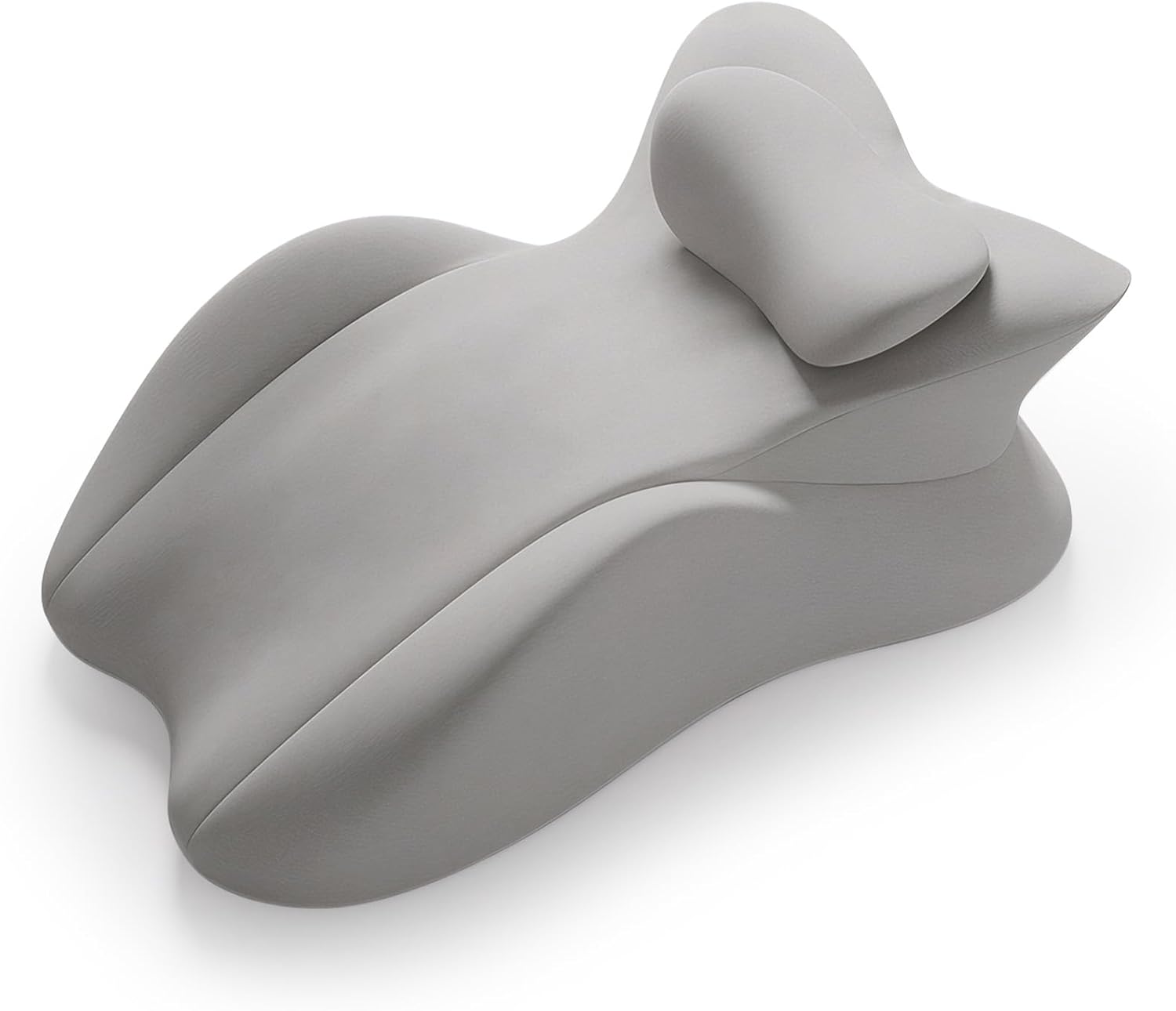 eleELEOPTION ele ELEOPTION Memory Foam Ergonomic Wedge Pillow Prone Reading Pillow for Bed Sofa Stomach Back and Neck Support Sitting Up wi…