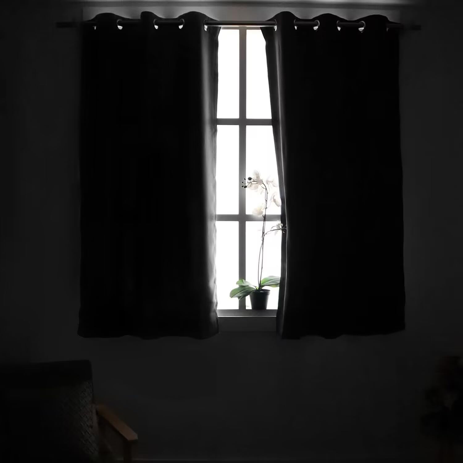 YoungsTex Burgundy Blackout Curtains for Living Room 84 Inch Length 2 Panels - Thermal Insulated with Grommet Room Darkening Long Drapes fo…