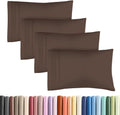 King Standard Pillow Cases Set of 4 - Soft Hotel Quality Pillowcase Covers - Comfy Bedding for Women, Men, Kids & Teens - Machine…