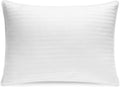 Washable Down and Feather Pillows Queen Size - Premium Soft Pillow Authentic Canadian White Goose Down, 650 Fill Power, 100% Cotton Cover…