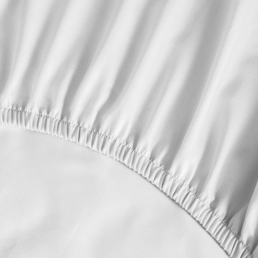 Perupima Peru Pima 415 Thread Count Percale Queen Sheet Set – 100% Pima Cotton, Cooling & Breathable for Warm Sleepers, 4 Piece (Flat, Fitt…