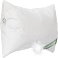 East Coast Bedding European Pure Down Pillow, 800 Fill Power, 400 Thread Count Cotton Sateen Shell, Standard Medium