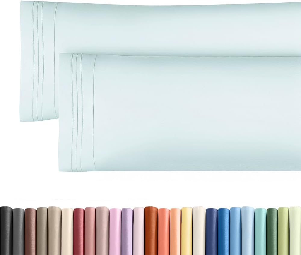 Body Pillowcases Set of 2-20x54 Long Body Pillow Case - Soft Body Pillow Cover for Sleeping & Side Sleepers - Comfy, Breathable & Wrinkle…