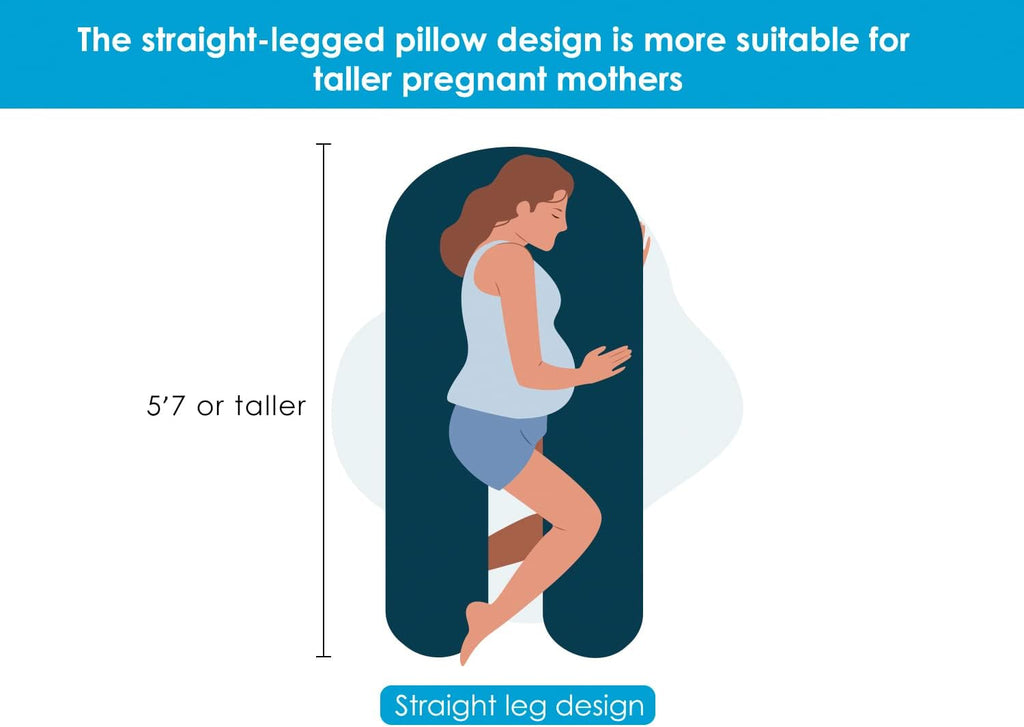 Queenrose QUEEN ROSE Extra Long U Shaped Body Pillow, 65in Pregnancy Pillows for Sleeping, Full Body Support for Adults and Maternity Women…