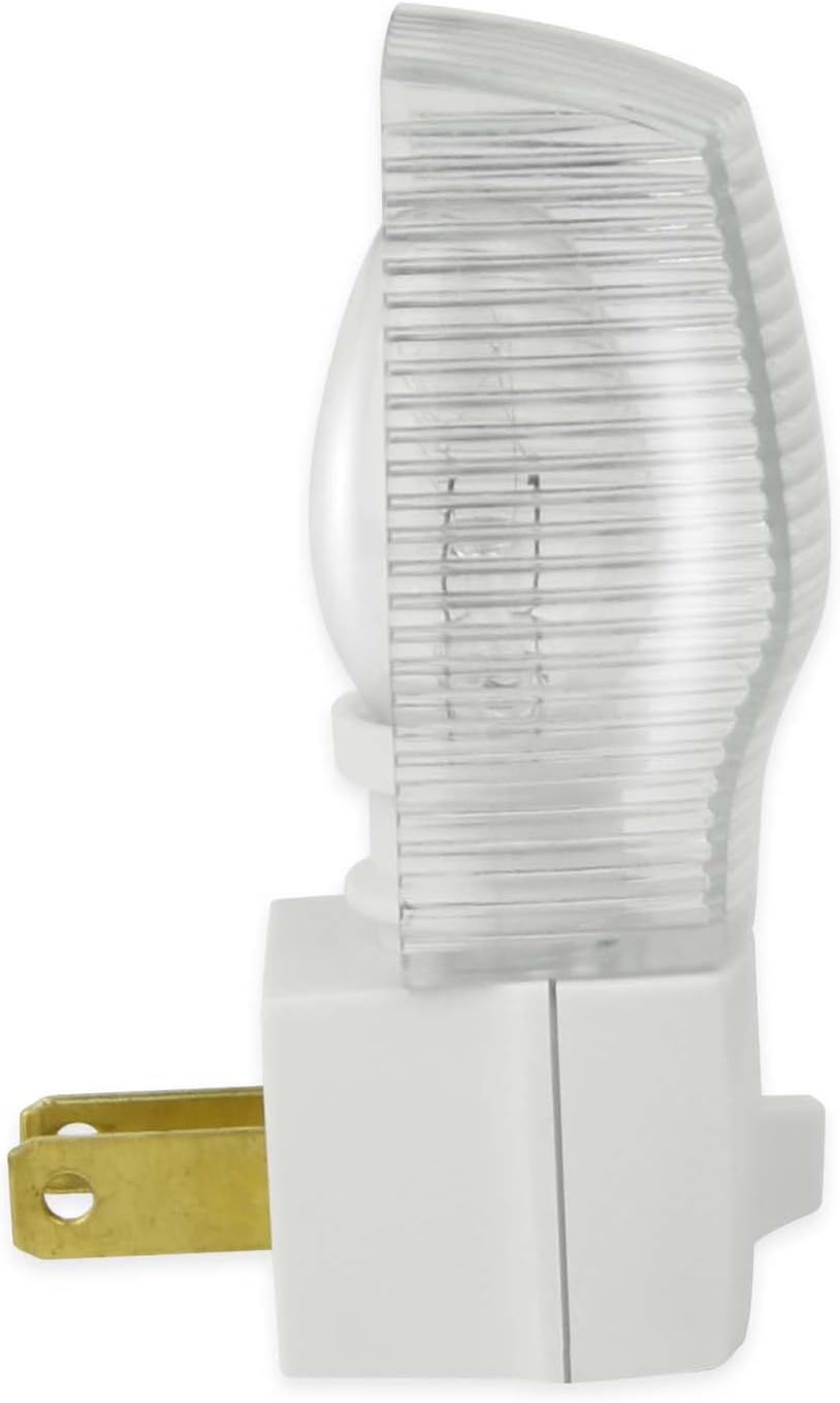OSKOS 6 Pack Plug in Night Light with Manual On/Off Switch, 7W Incandescent Bulb Included, ETL Listed