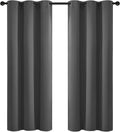 Yakamok Blackout Curtains for Bedroom, Thermal Insulated Room Darkening Curtains, Light Blocking Blackout Drapes for Living Room- 2…