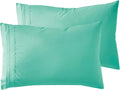 Nestl Mint King Pillow Cases 2 – Soft King Size Pillow Case, 1800 Brushed Microfiber Pillowcases, Envelope Closure Pillowcase, King Pillow…