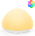 Baby Night Light for Nursery, Soft Silicone Tap Control Night Lamp with 8 Color Changing, Stepless Dimming, Rechargeable Portable Night…